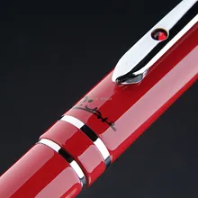 Высококачественная перьевая ручка Пикассо 608 ярко-красная ручка