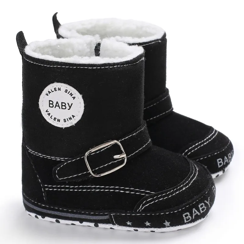 5 Colors New Winter Baby Boys Girls Shoes Soft Non slip Boots Booty