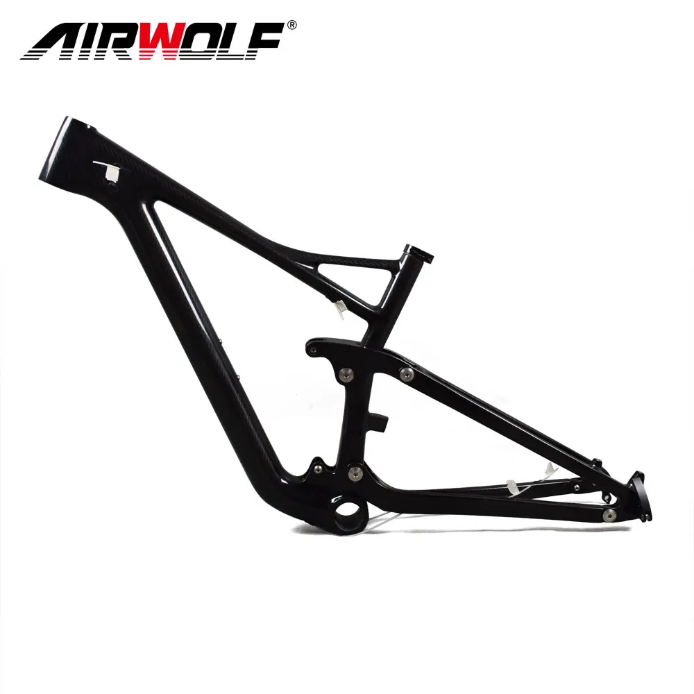 Airwolf углеродный горный велосипед полностью подвесная рама 29er эндуро Байк с