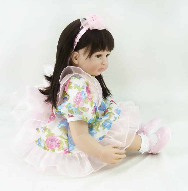 56 см 2" принцесса игрушка Возрожденные Младенцы longhair принцесса ...