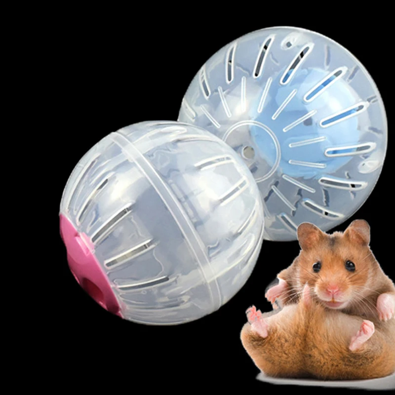 Домашний Pet Забавный шаровой Пластик устройство заземления для бега хомяк, домашнее животное Небольшой упражнения игрушка