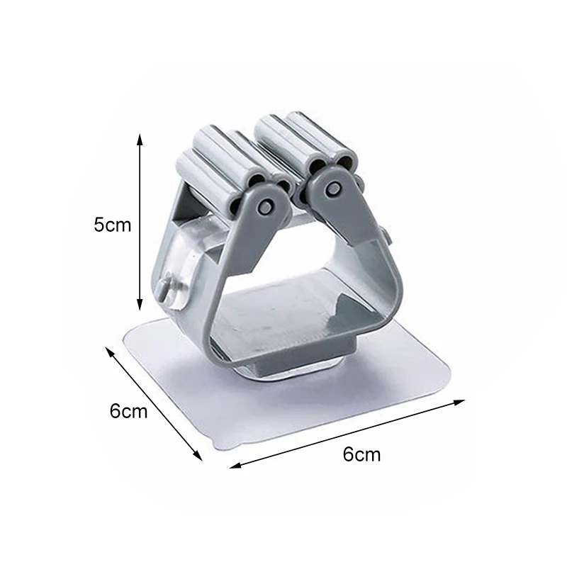 1 шт. держатель для метлы метла вешалка для хранения вешалок зажимы органайзера зажим фиксируется на садовые настенные крючки с присосками стойки