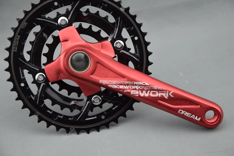 DREAM Bike Crank 9 скоростей 10 скоростей 170 мм шатун 22-32-44T дорожный велосипед цепь колеса с BB запчасти для велосипеда