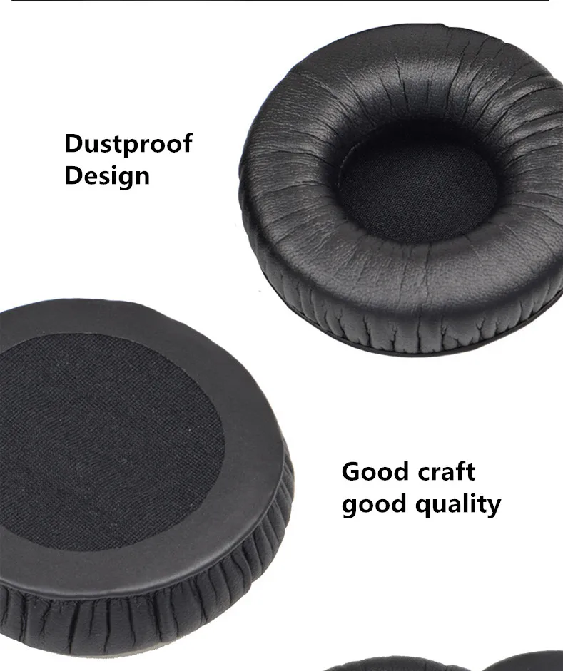 65mm High Quality Protein Skin Foam Ear Pads Cushions for Beyerdynamic DTX350p Headphones 10.15 (3)