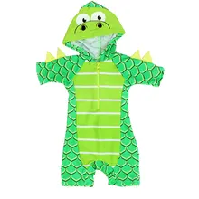 Dollplus/детский купальный костюм для мальчиков с динозавром, цельный купальный костюм для мальчика, детский купальный костюм