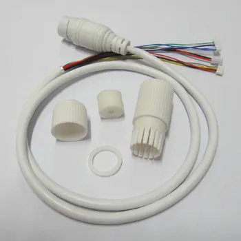 CCTV IP 카메라 보드 모듈용 방수 POE LAN 케이블, 내후성 커넥터 RJ45, 단일 상태 LED
