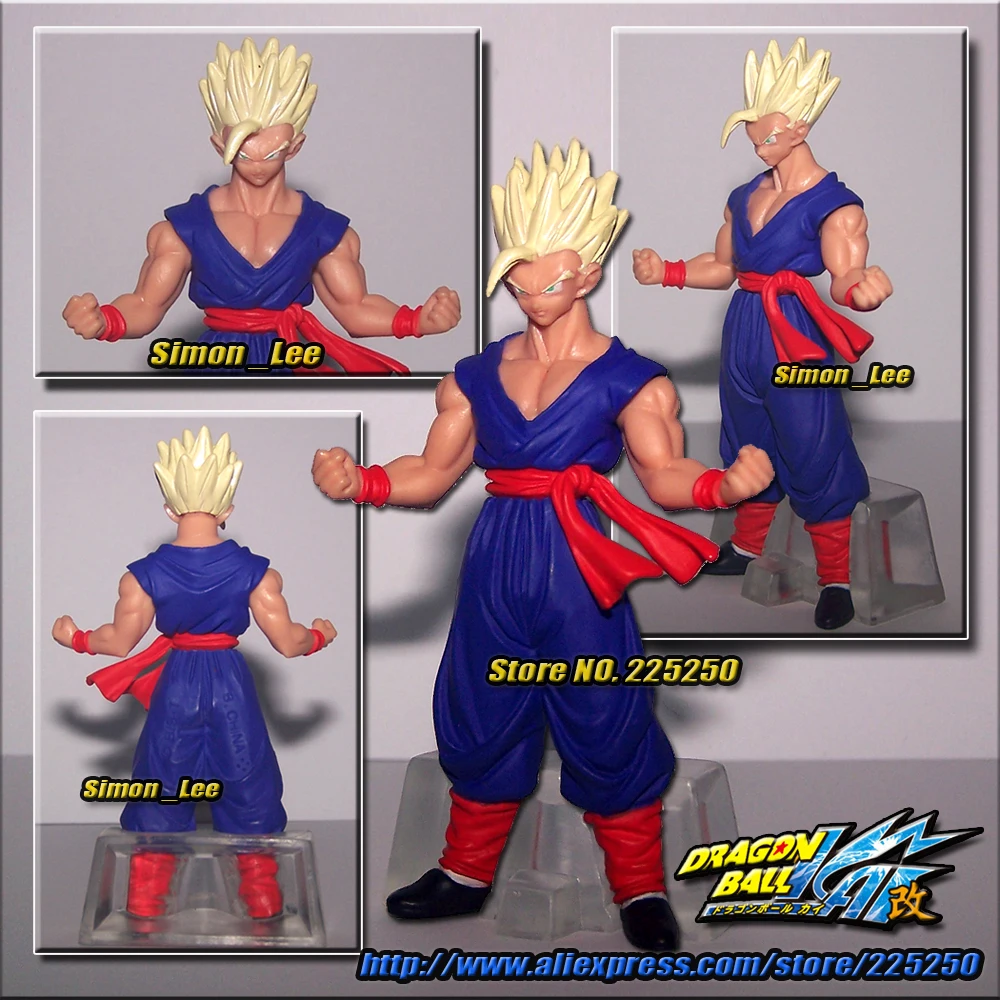 

Japanese Anime DRAGONBALL Dragon Ball Z/Kai Genuine Original BANDAI Gashapon PVC Toys Figure HG 19 Gohan Super-Saiyan 2