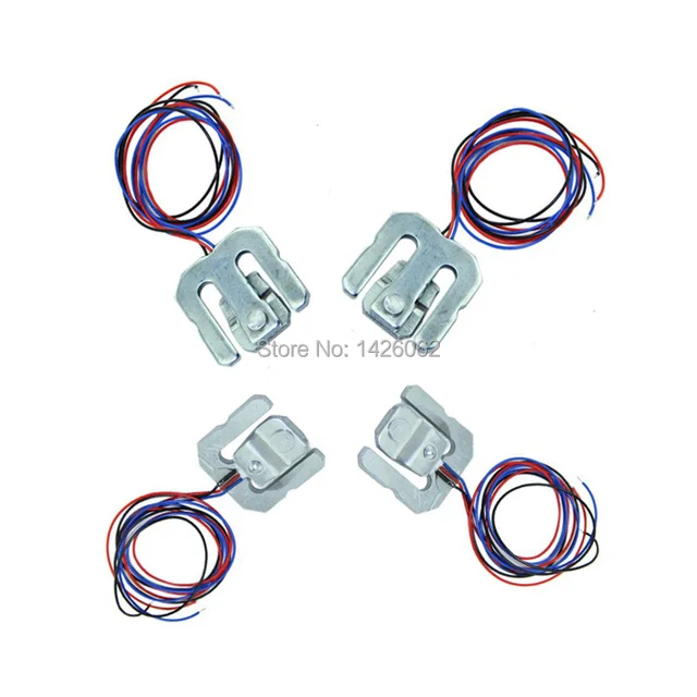 4pcs/lot Electronic Scale Module Load cell strain gauge Sensor 50kg ...