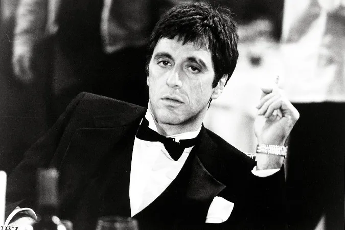 DIY рамка Scarface Al Pacino классика Искусство кино шелковые ткани стены Ретро стиль