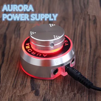 

2019 New Mini AURORA Tattoo Power Supply with Knob to adjust voltage Supply Silver - TPS01#