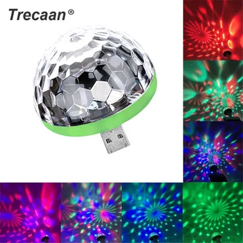 

Mini USB LED Disco Stage Light Portable Family Party Magic Ball Colorful Light Bar Club Stage Effect Lamp for Mobile Phone