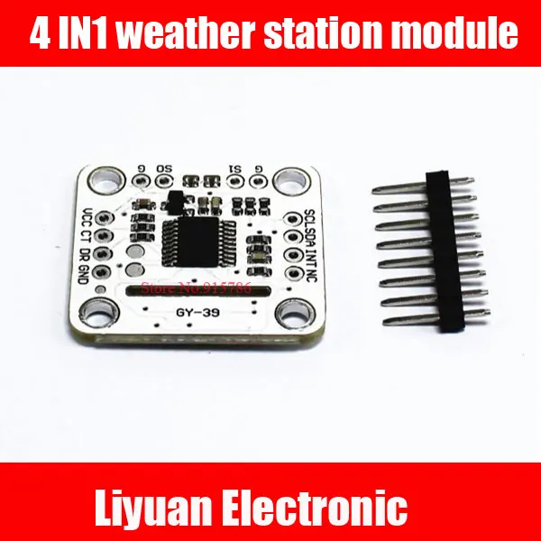 4 IN1 weather station module Serial port MAX44009 Light intensity BME280 Temperature Humidity