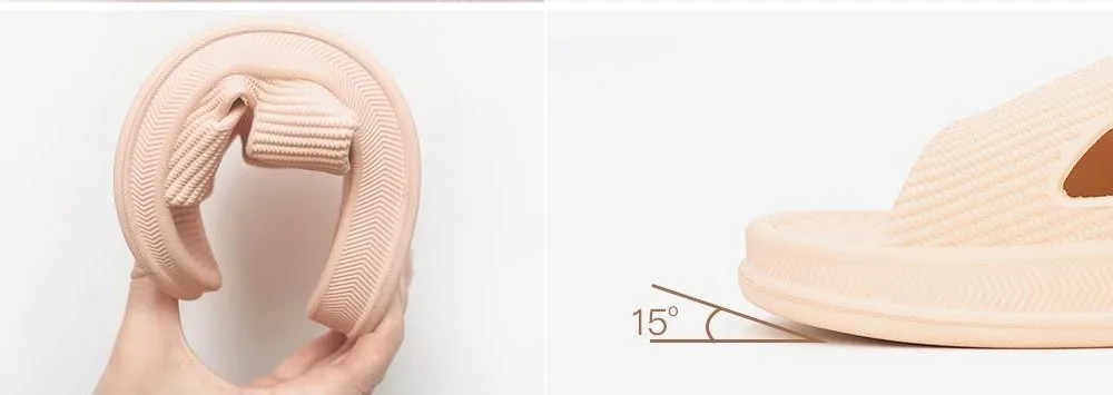 Xiaomi One cloud Slippers Summer Women Home Slippersbathroom slippers Soft Flip Flops Ladies Man Sandals Casual Shoes Slip (11)