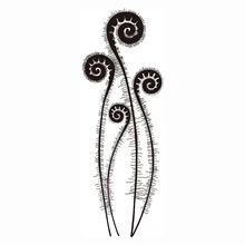 Волшебные папоротники Маковый резиновый прозрачный штамп/печать для скрапбукинга DIY/декоративная открытка для альбома