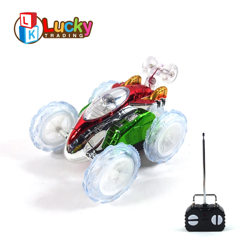 

Fashion Design Crazy 4 Channels 360 Degrees Dumpers rc Stunt Car with Power Wheels Remote Control Car carro de controle remoto