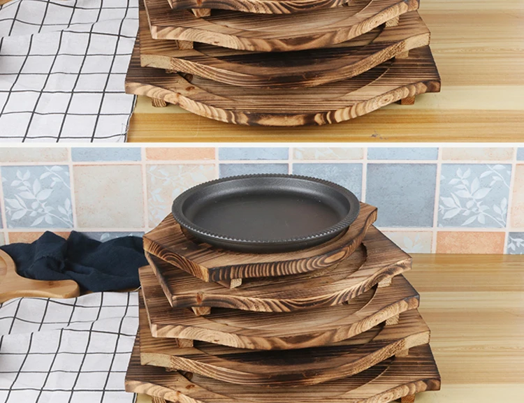 Гладильная доска нагреваемая теплоизоляционная подложка деревянный гриль каменный противень комальный стол деревянный мат плита утолщенная деревянная готовка барбекю база