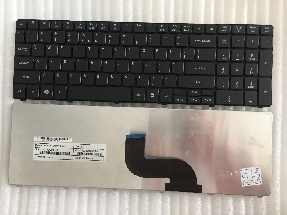Новая сменная клавиатура OEM US для Acer Aspire PK130C93A00 MP 09B23U4 6983 inte|Клавиатуры замены| |
