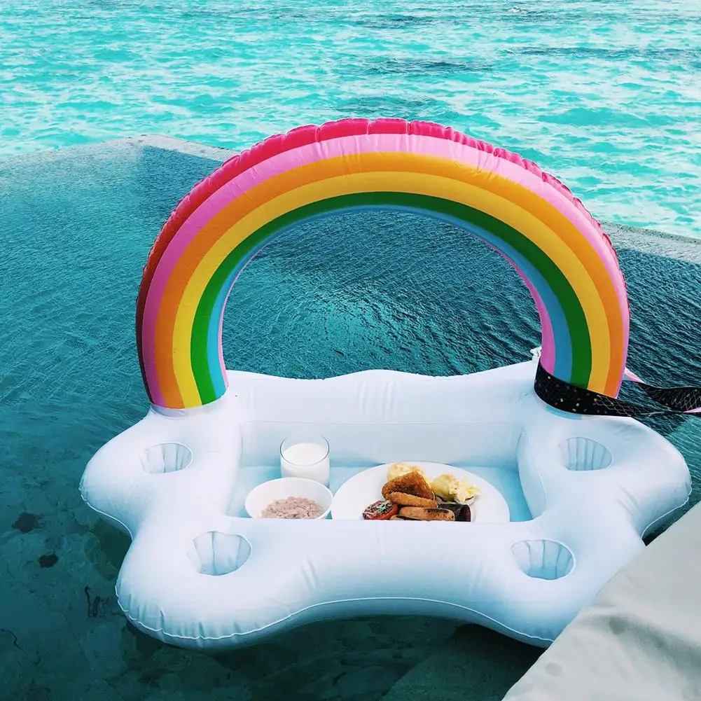 Buy Ice Bucket Rainbow Cloud Cup Holder Inflatable