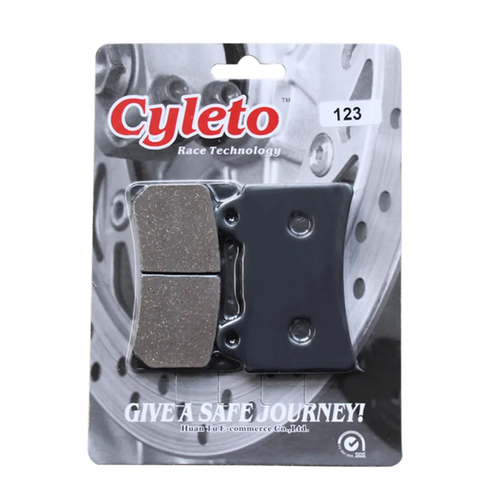 Cyleto передние тормозные колодки для мотоцикла YAMAHA XV 1600 XV1600 Road Star Silverado 2000 2001 2002