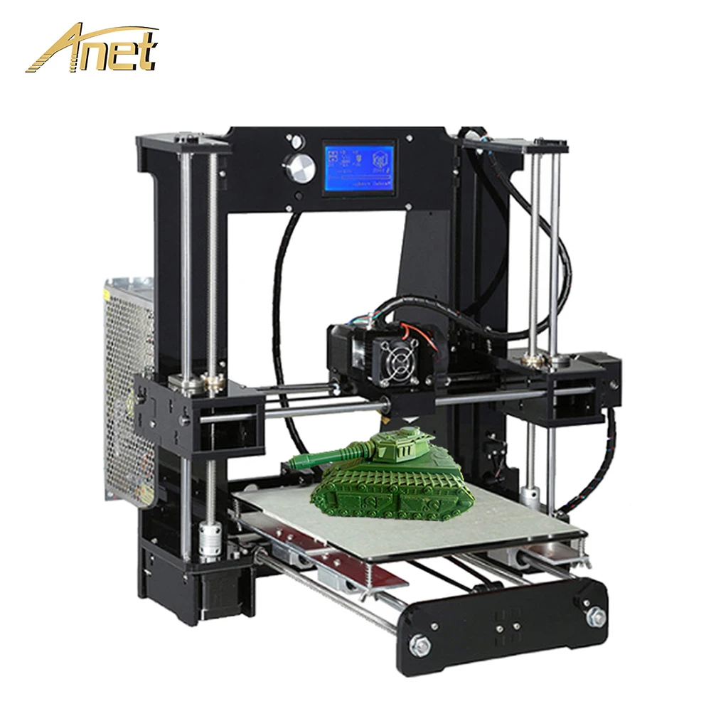 Anet A8 A6 автоматический уровень Настольный 3D принтеры DIY собрать Reprap Prusa I3 imprimante 3d с