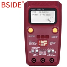 BSIDE ESR02 PRO Digital Transistor SMD Components Tester Diode Triode Capacitance Inductance Multimeter ESR Meter