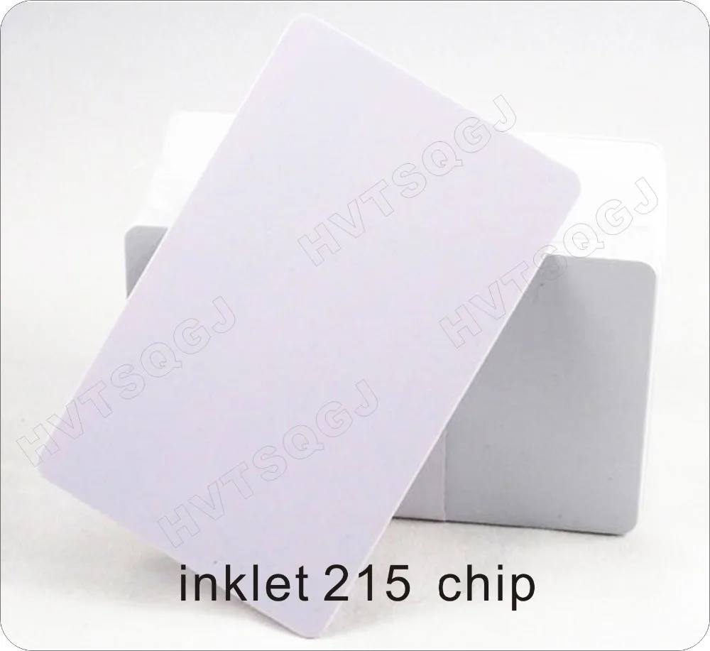 100pcs Inkjet Printable blank PVC 215 chip NFC cards|card card|card ...