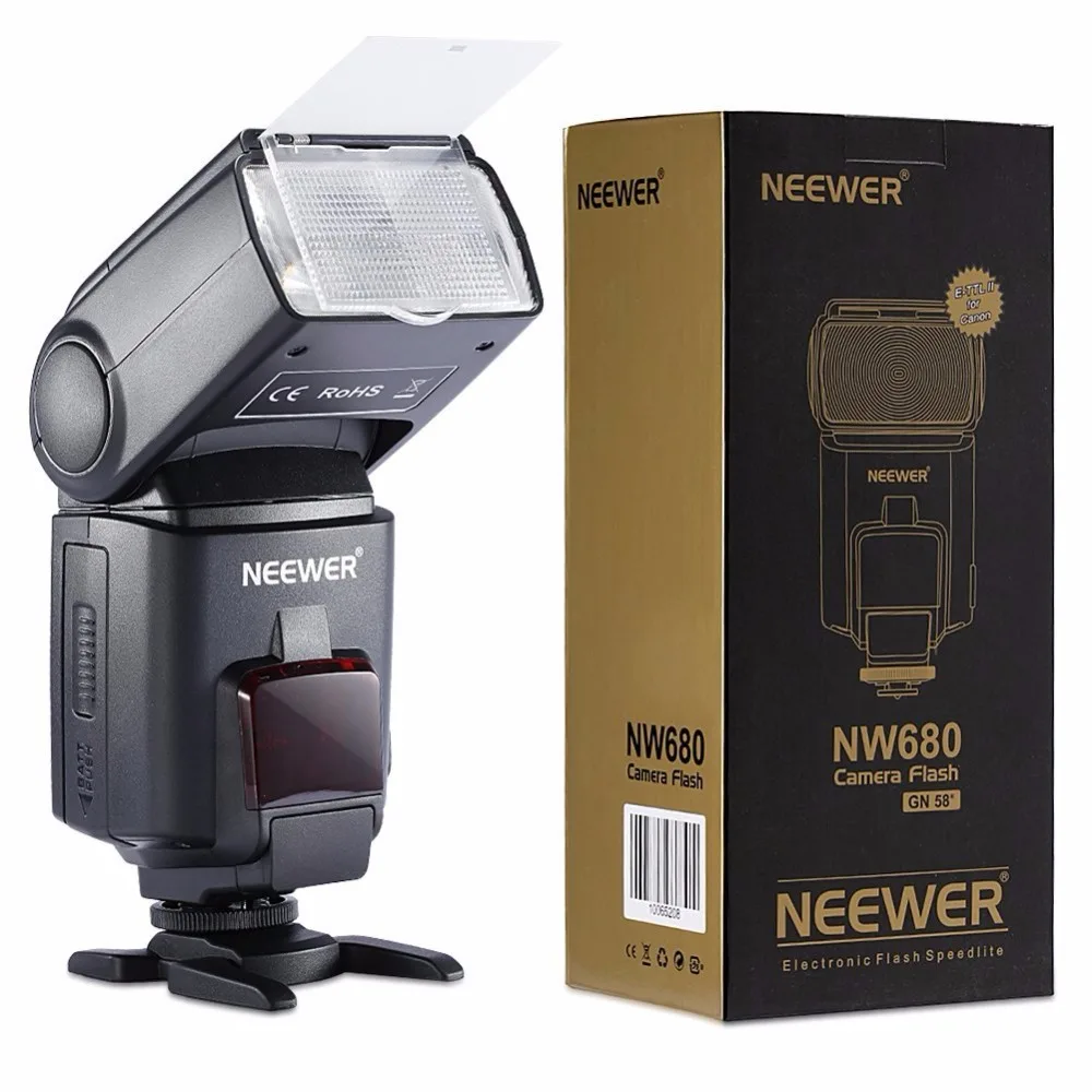 Neewer NW680 HSS Speedlite Flash E TTL Камера вспышка для Canon 5D MARK 2 6D 7D 70D 60D 50DT3I T2I и другие DSLR s|flash for