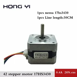 таблица шаговых двигателей nema 17.