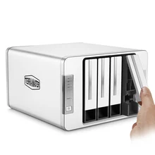 New USB3.0 Type-C 4 Bay 3.5inch HDD Array enclosure support up to 32TB with RAID0/1/5/6/10 JBOD/SingleDisk Clone function