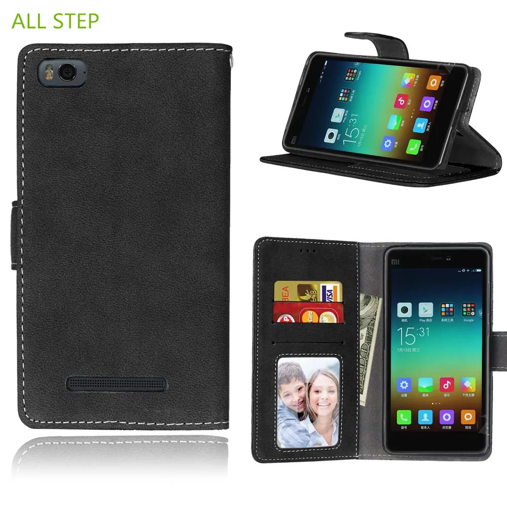 ALL STEP Fundas Retro Leather Flip Case For Xiaomi 4 4I 4C Stand Card Holder Wallet Cover For Xiaomi Redmi Note 3 Photo Frame all-redmi-note- : image ALL STEP Fundas Retro Leather Flip Case For Xiaomi 4 4I 4C Stand Card Holder Wallet Cover For Xiaomi Redmi Note 3 Photo Frame all-redmi-note-