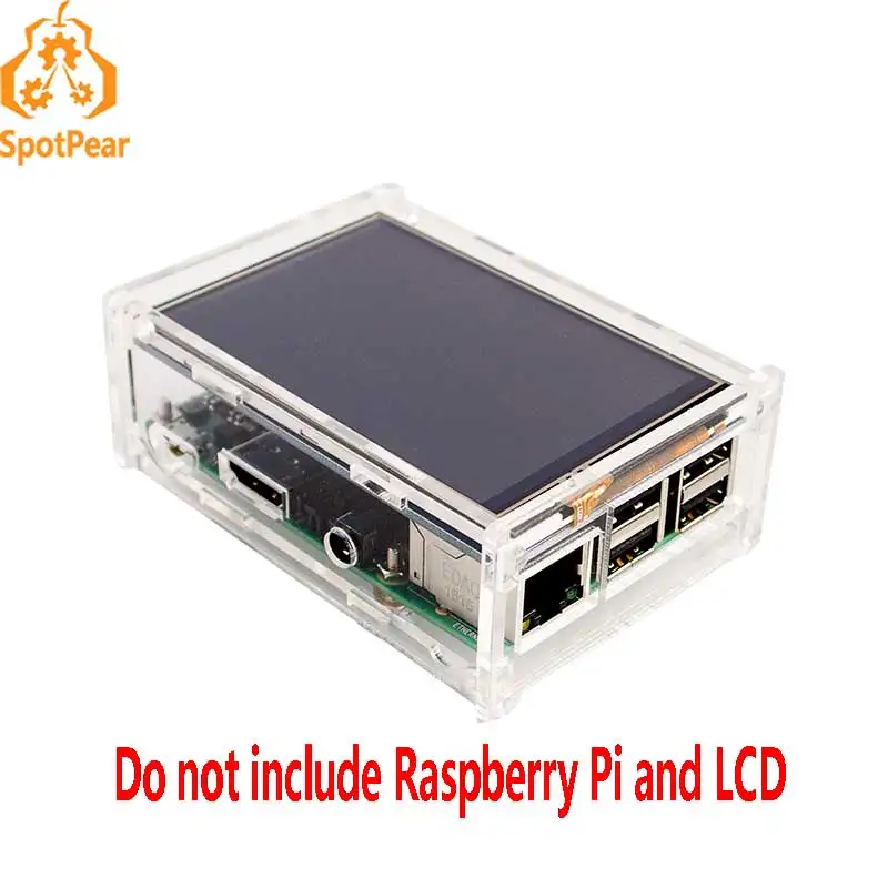 

Raspberry Pi 3.5 inch LCD Case Box Thicker