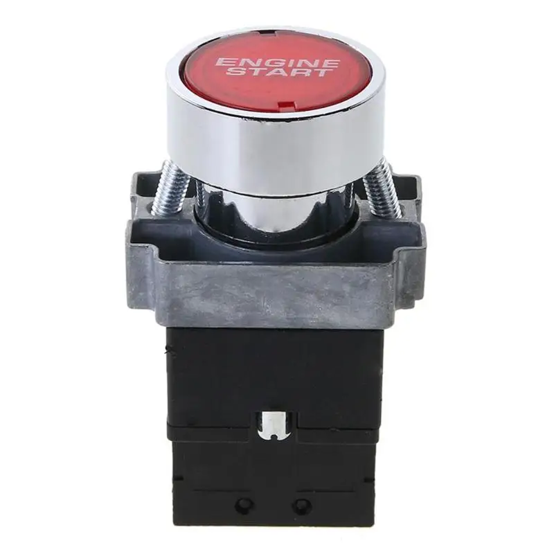 

12V 10A LED Car Engine Power Start Ignition Starter Push Button Switch High Quality Ignition Switch Panel Engine Start Push New