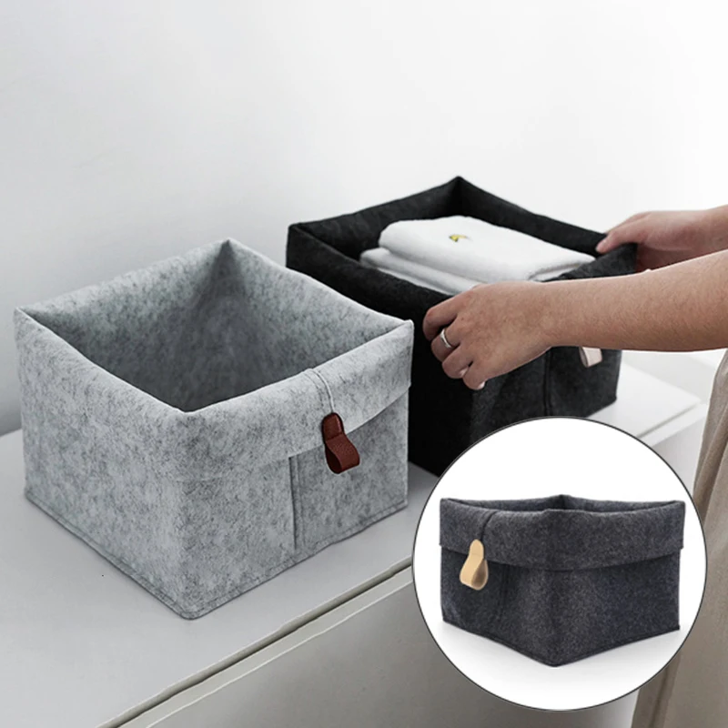 Висячая войлочная Одежда разное игрушки корзина для хранения книг белья
