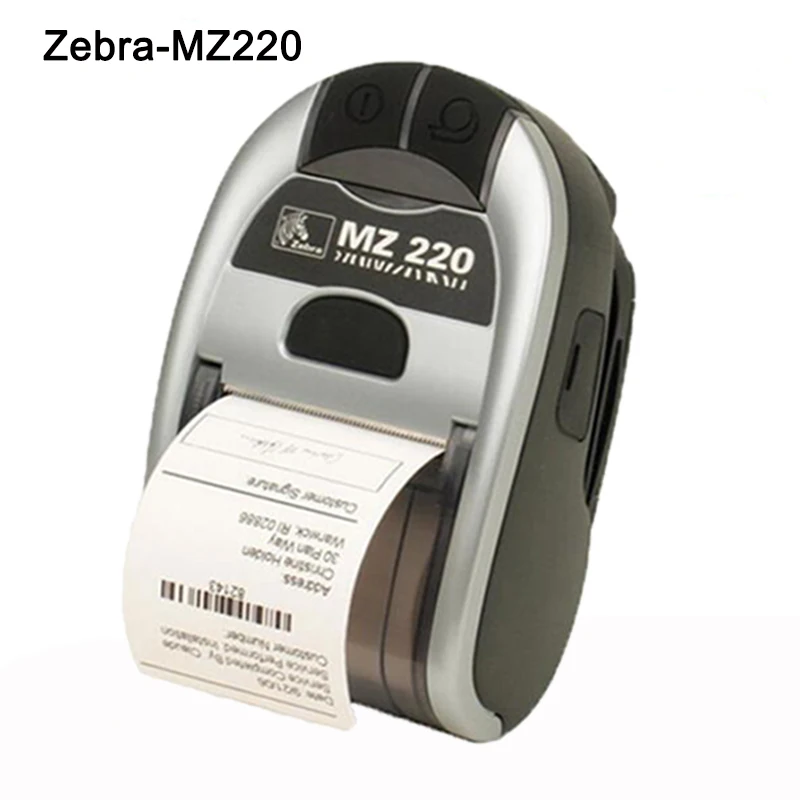 Специальная цена! Полный для Zebra MZ 220 мобильный термопринтер Bluetooth версия