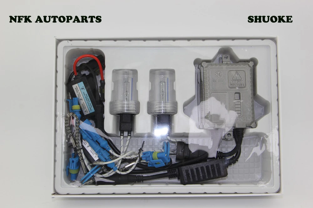 

Freeshipping 12V 35W Can Bus Ballst+High Quality Fast Start Bright HID Bulb Whole Set HID Headlight Kits Dropshipping