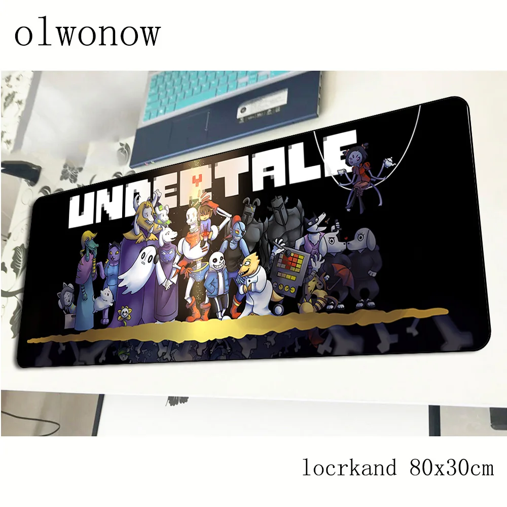 undertale mousepad 80x30cm large gaming mouse pad big gamer mat best seller computer desk padmouse 