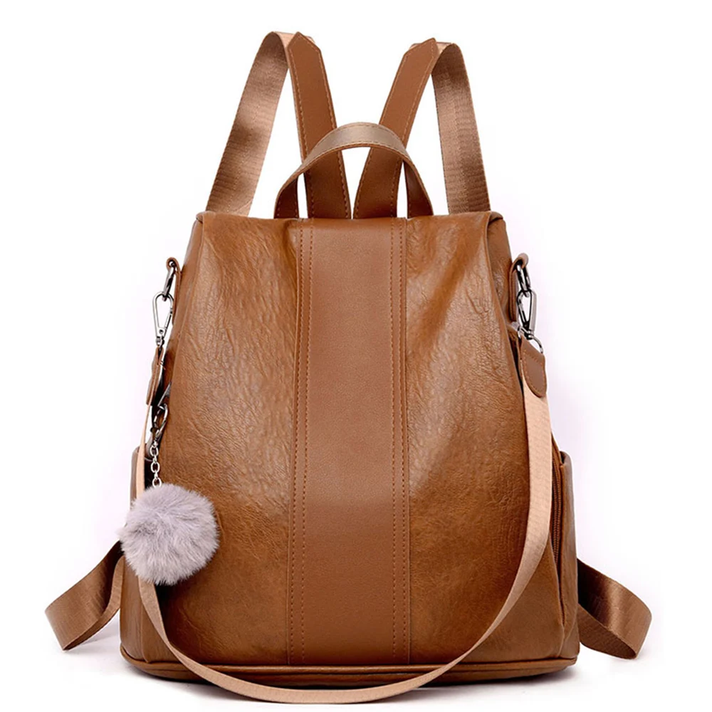 

New Fashion Women Backpack 2019 High Quality Leather Anti Theft Backpacks for Girls Female School Shoulder Bags Bagpack mochilas