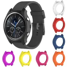 Силиконовый защитный чехол для samsung Шестерни S3 классический samsung Galaxy Watch 46 MM R800 смарт-чехол для часов в виде ракушки