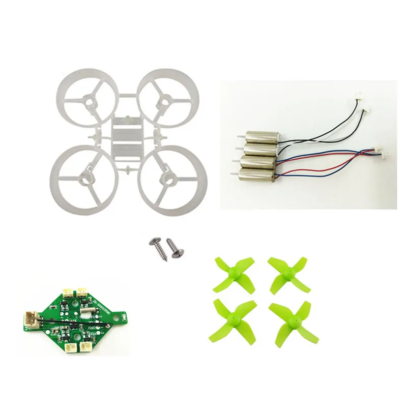 DIY комплекты радиоуправляемых дронов 615 двигатель H36 батарея баланс зарядное устройство запчасти E010 E010C E010S JJRC H36 Tiny6 лезвие индуктивности крошечные Whoop - Цвет: 13-0133-5