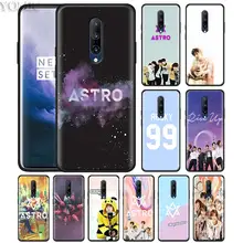 KPOP ASTRO Heart shaped Phone Case for Oneplus 7 7Pro 6 6T Oneplus 7 Pro 6T Black Silicone Soft Case Cover