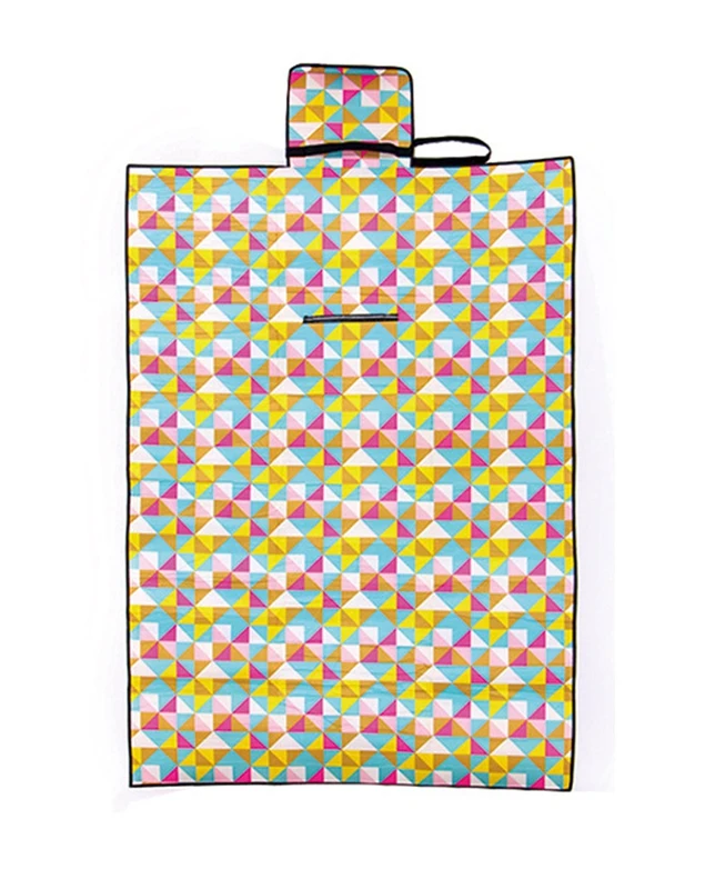 

Outdoor Picnic Blanket Extra Large Sand Proof Waterproof Portable Beach Mat For Camping Hiking Festivals Beach Yellow