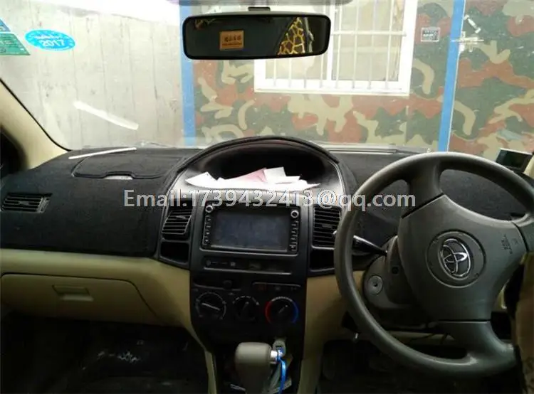 Аксессуары для стайлинга автомобиля крышка приборной панели toyota Yaris Vitz echo vios 2014