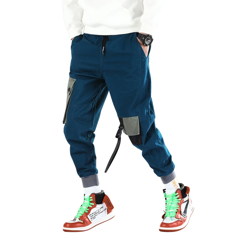 

2019 New Military Tactical Cargo Pants Men Army Tactical Sweatpants High Quality Blue Working Men Pant Clothing Pantalon Homme