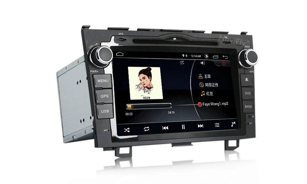 Top Free shipping! 8" 2din Android 8.1 Car radio dvd Player multimedia For Honda c-rv crv 2007 2008 2009 2010 2011 GPS Navi WIFI RDS 20