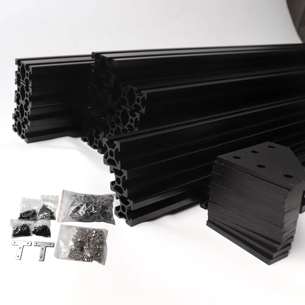 Pаспродажа Высокое качество BLV mgn куб рамка комплект и аппаратный комплект, анодированный после резки для DIY CR10 3d принтер Z высота 365 мм