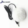 Universal Lavalier Microphone Furry Windscreen Fur Windshield Wind Muff Soft For SONY RODE BOYA Lapel Lavalier Mic 5mm ► Photo 2/6