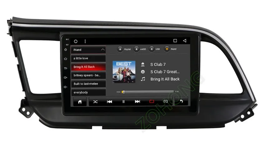 Discount 9 inch 2.5D Octa 8 Core PIP Android 8.1 for Hyundai Elantra 2018 2019 Car DVD Multimedia Player Radio GPS Navigation BT WIFI MAP 25