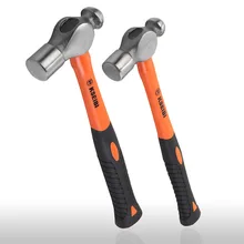 16 унций/24 унций шариковый молоток резиновая ручка гвоздь круглые молотки из высокоуглеродистой стали молоток для стекла кладочный инструмент 1 шт