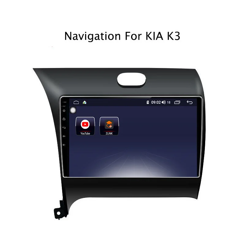 Discount 9" Android 8.1 8 core 4G RAM 64G ROM GPS Navigation Car Radio For Kia K3 2013-2015,with Carplay/4G LTE 3