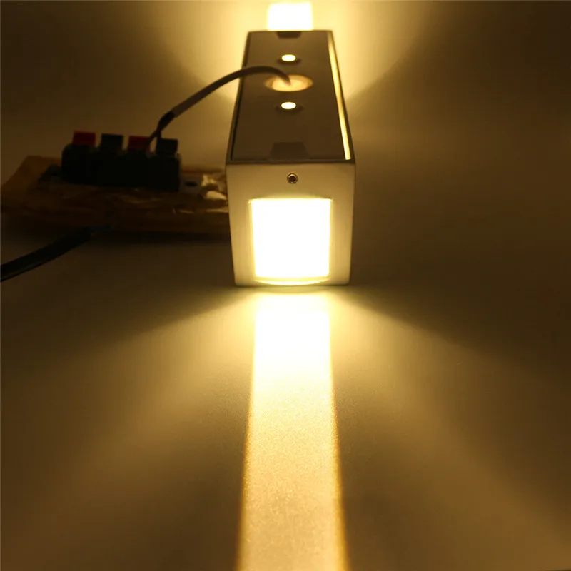 Hi-Lumix Водонепроницаемый 6 Вт светодиодный настенный светильник для помещений/Декоративная наружная лампа приспособление прямоугольной формы AC85-265V для корриора, дорожки